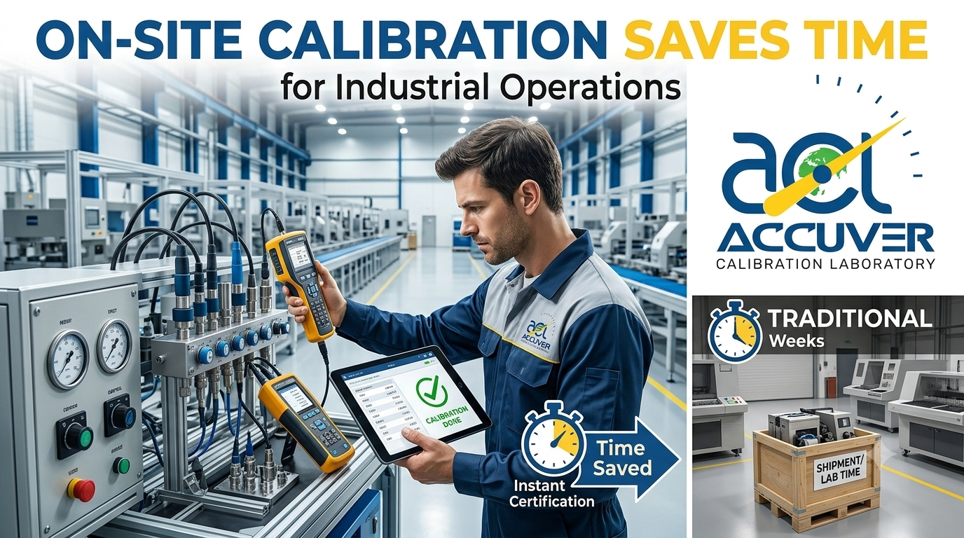You are currently viewing Why On-Site Calibration Saves Time for Industrial Operations